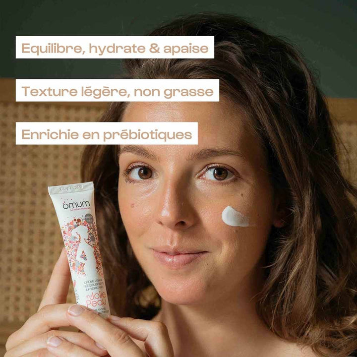 Omum Ma Jolie Peau Moisturising And Rebalancing Organic Face Cream 40ml (1.35fl oz)