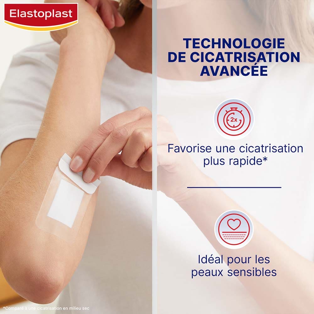 Elastoplast Rapid Healing 43 x 65mm x8