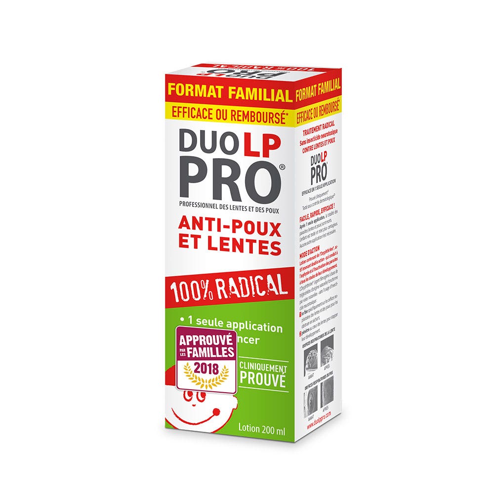 Duo Lp Pro Anti-Lice and Nits Lotion 200 ml (6.76fl oz)
