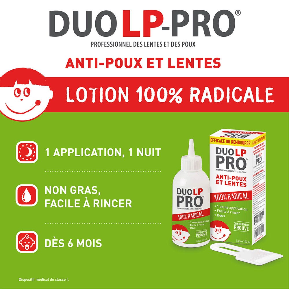 Duo Lp Pro Anti-lice and nit lotion 150 ml (5.07fl oz)