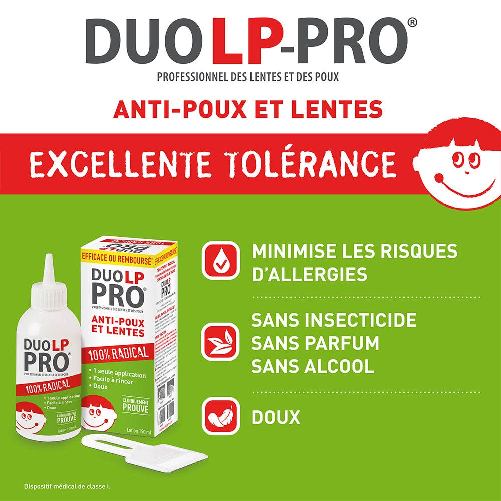 Duo Lp Pro Anti-lice and nit lotion 150 ml (5.07fl oz)