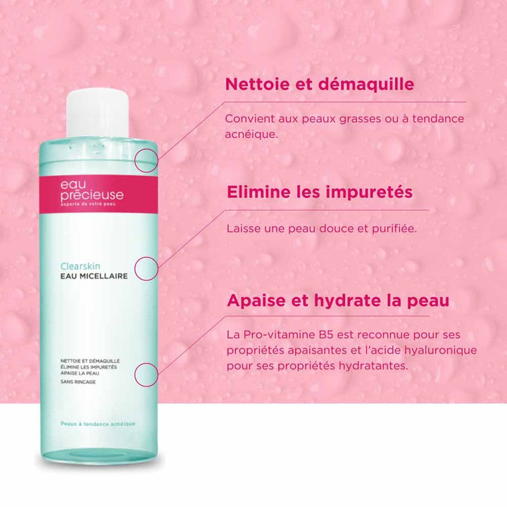 Eau Precieuse Clearskin Micellar Cleansing Water 400ml (13.52fl oz)