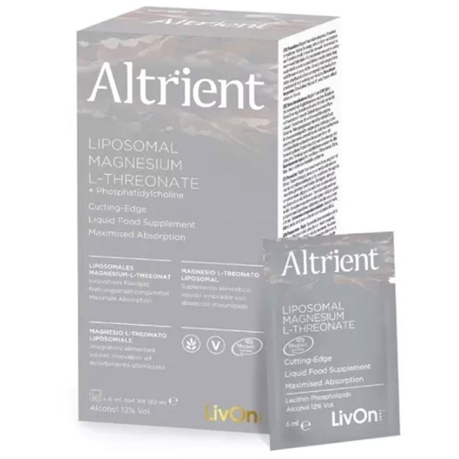 Abundance Liposomal Magnesium L-Threonate 30 sachets 300g (10.58 oz)