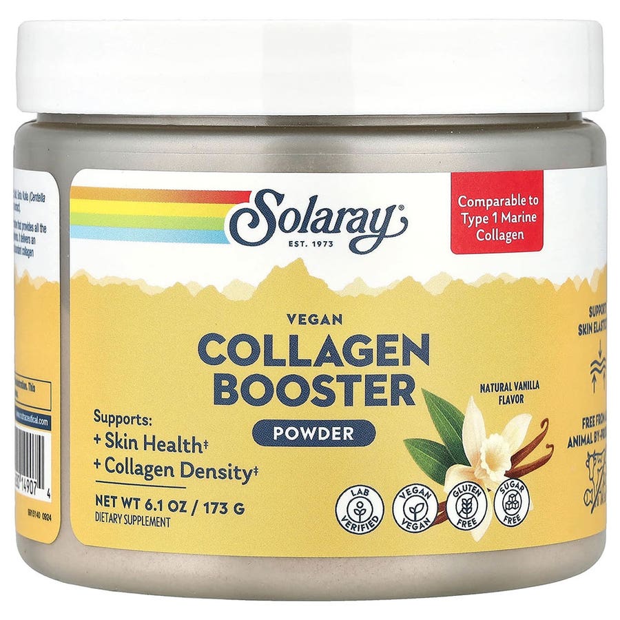 Solaray Collagen Booster Vanilla 173g (6.1 oz)
