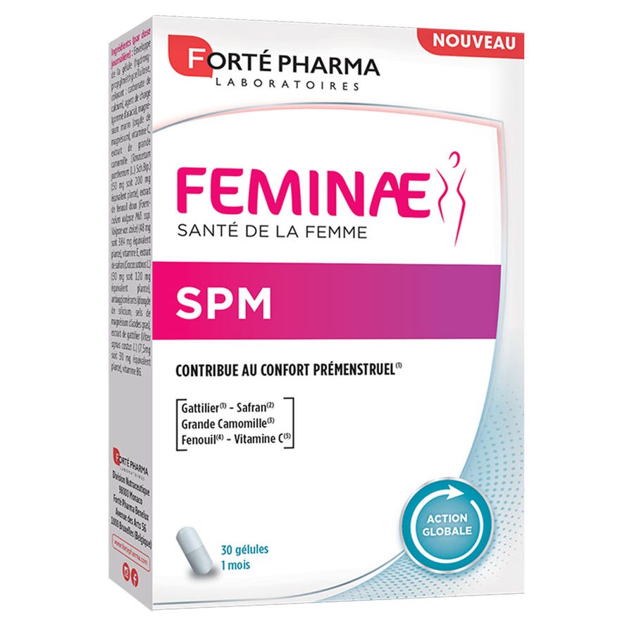 Forté Pharma Feminae PMS Contributes to Premenstrual Comfort 30 tablets 300g (10.58 oz)