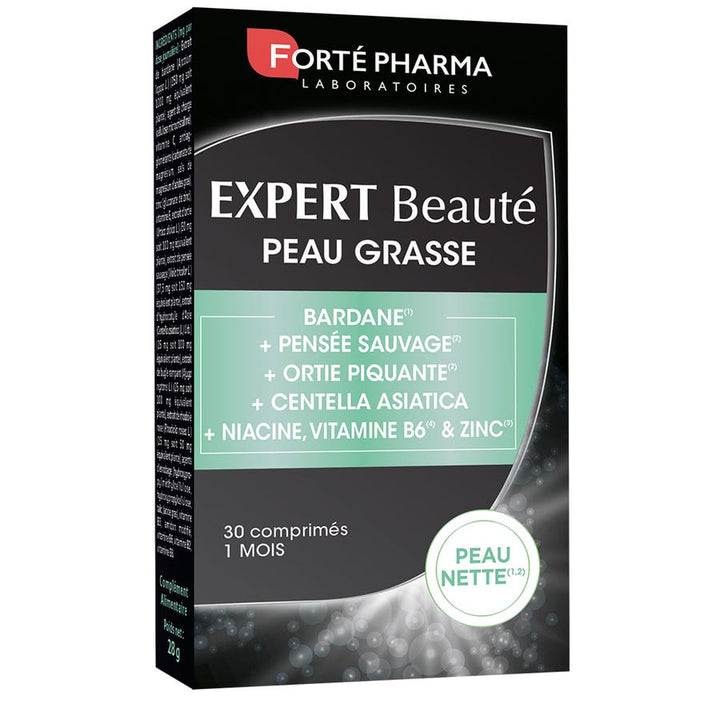 Forté Pharma Beauty Expert Fettige Haut 30 Tabletten 300g