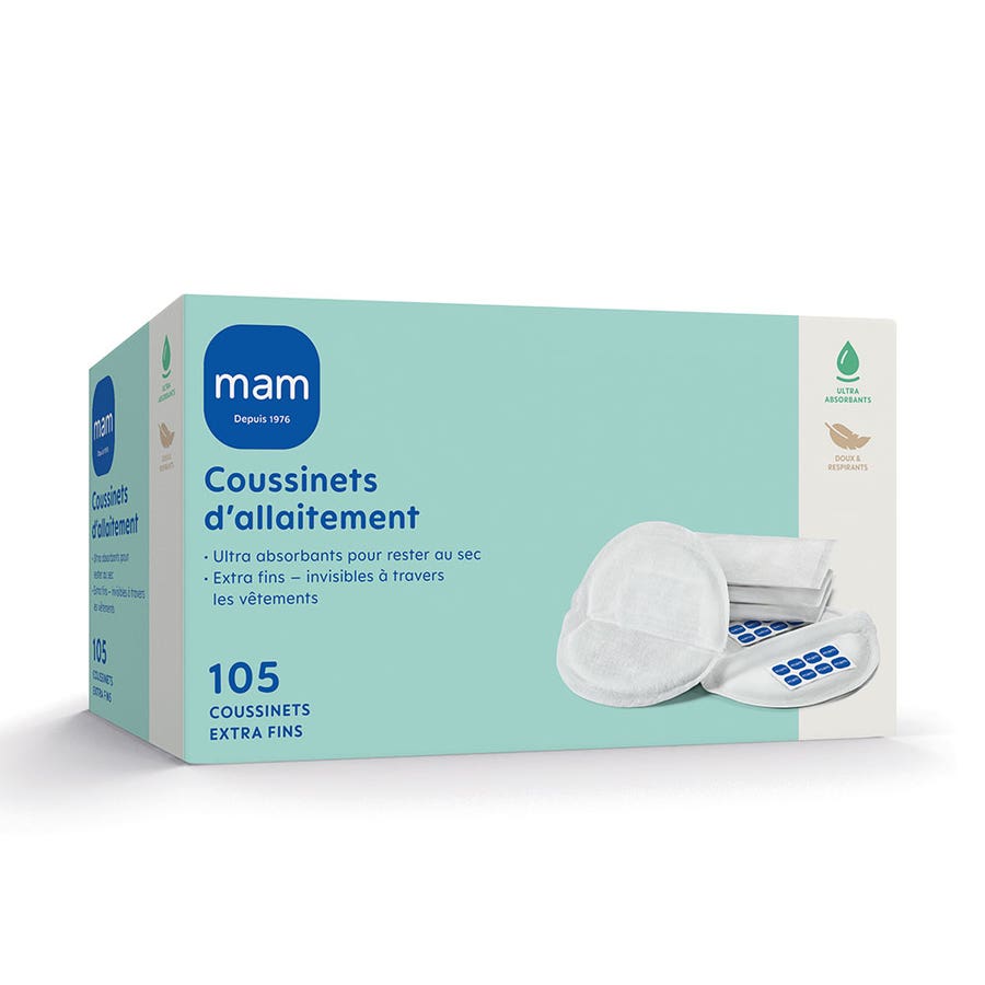 Mam Milk feeding pads x105