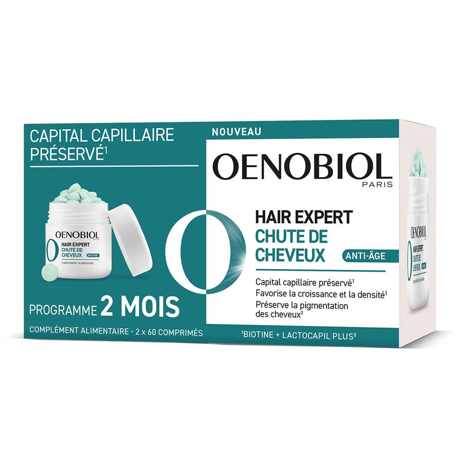 Oenobiol Hair Expert Anti-Age hair loss 2x60 tablets