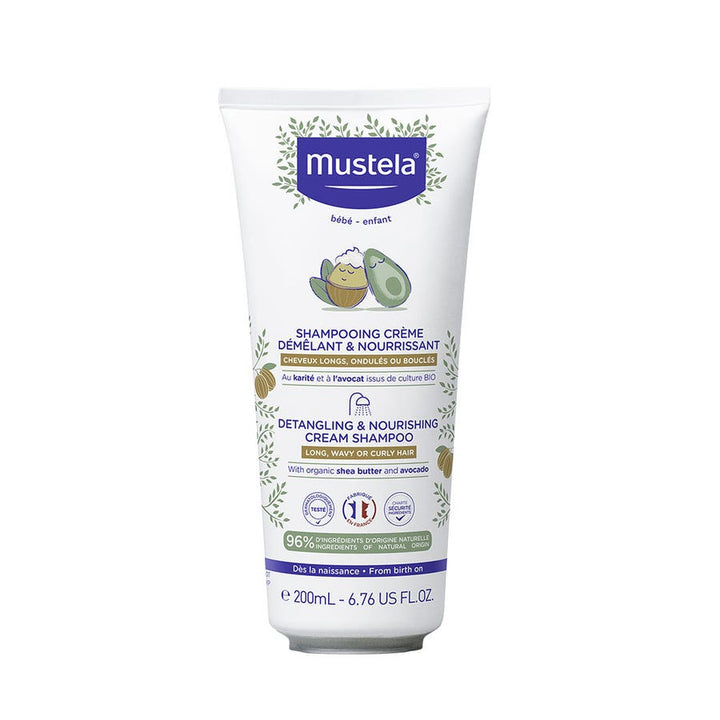 Mustela Champú en crema desenredante y nutritivo 200ml