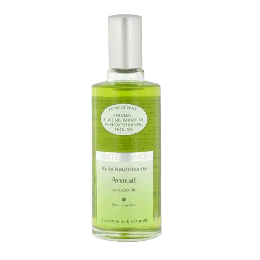 Huile d'avocat Natessance Peaux sèches 50 ml (1,69 fl oz) 