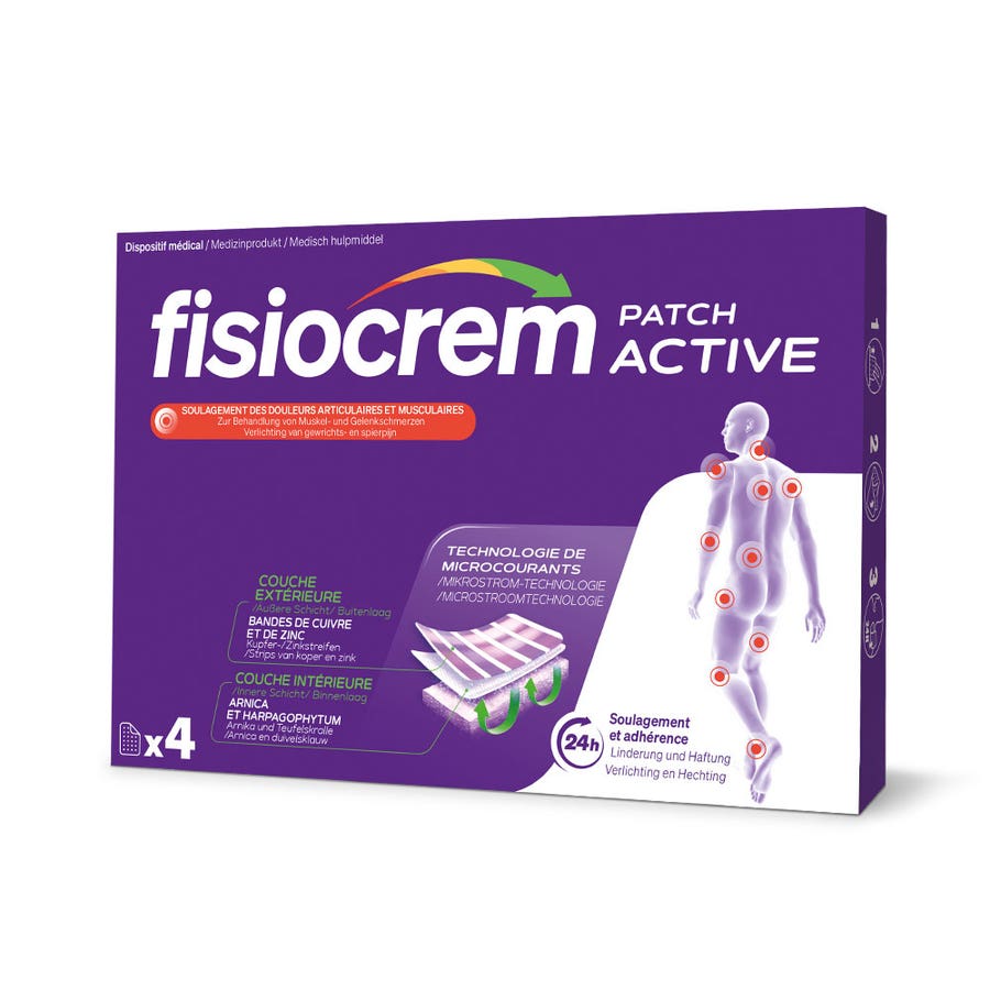 Fisiocrem Active patches x4
