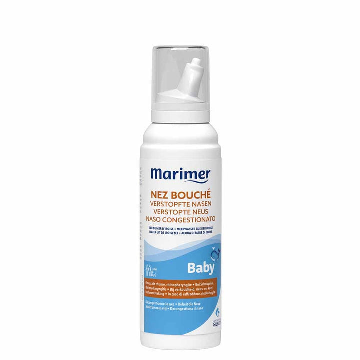 Marimer Baby Baby Rhinopharyngitis and Cold Spray Blocked nose 100ml (3.38fl oz)