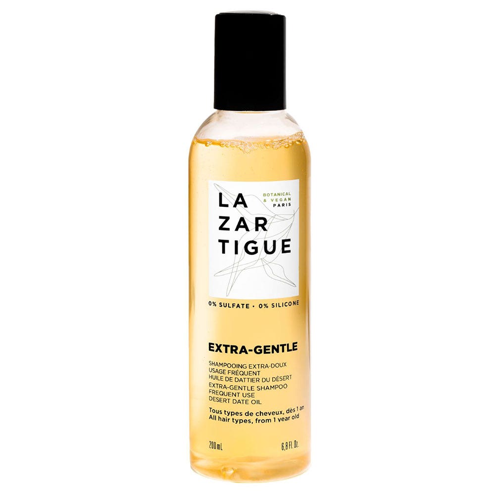Lazartigue Extra Gentle Extra gentle frequent use shampoo all hair types 200 ml (6.76fl oz)