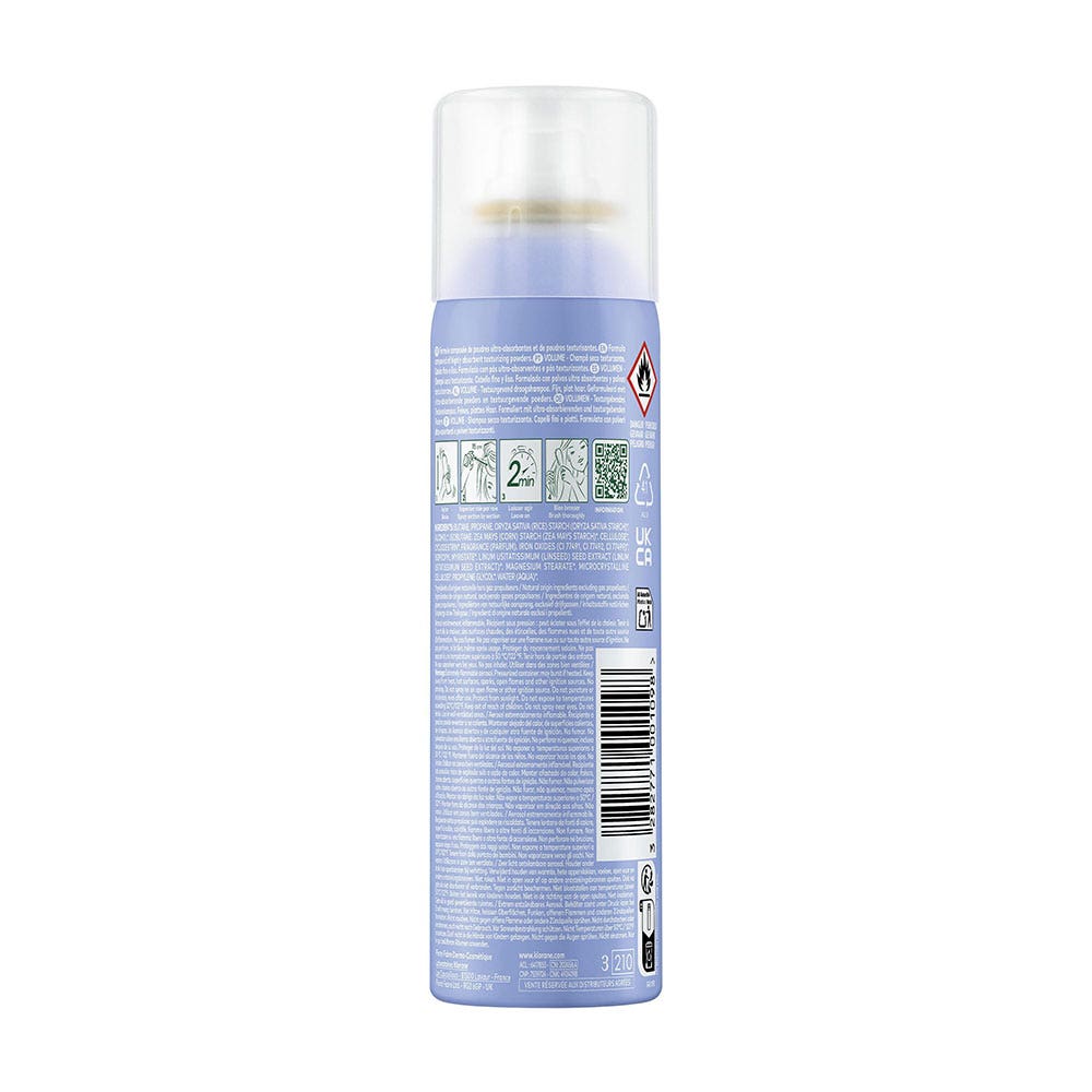 Klorane Flax Shampooing Sec Volume Texturisant Bio 150ml (5.07fl oz)