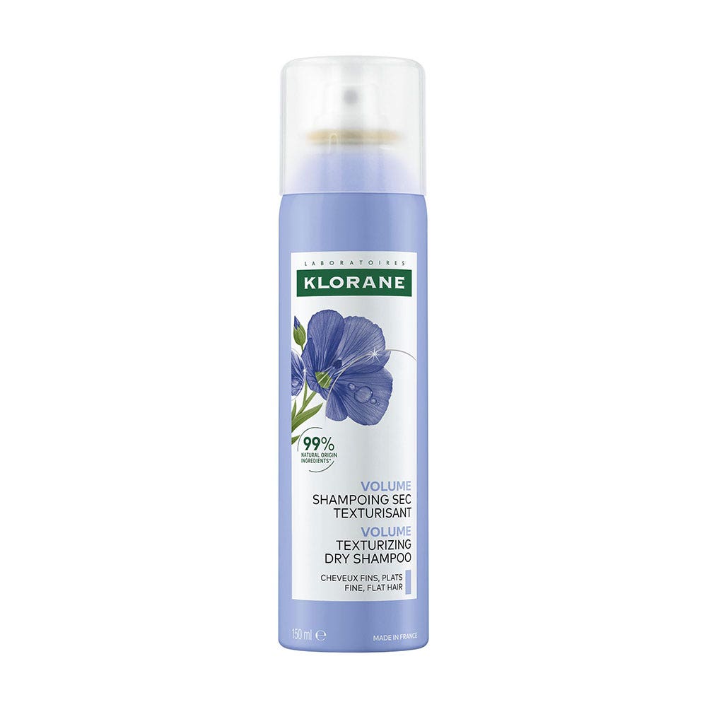 Klorane Flax Shampooing Sec Volume Texturisant Bio 150ml (5.07fl oz)
