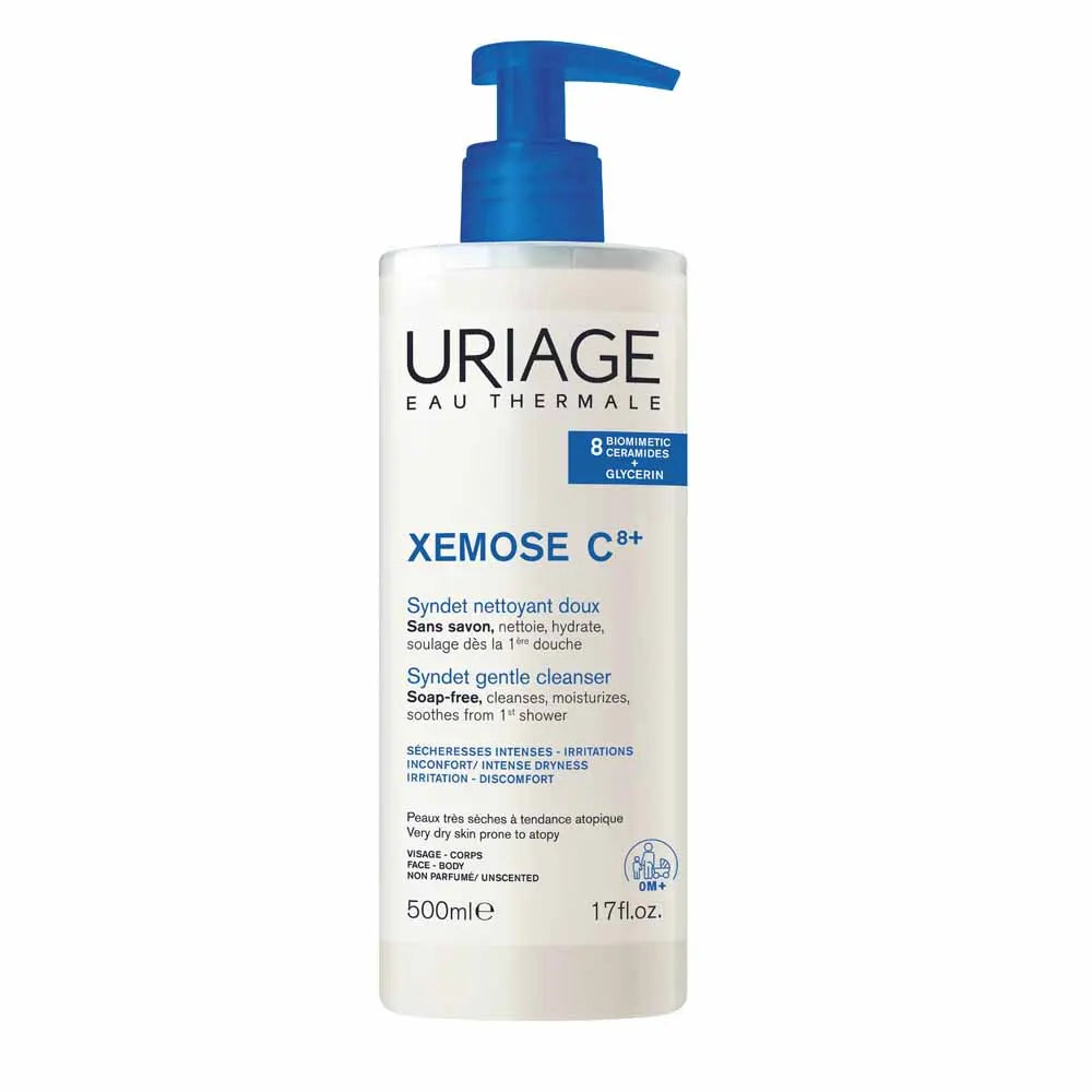 Uriage Xemose Gentle Cleansing Syndet for Very Dry Skin Prone To Atopy 500ml (16.90fl oz)
