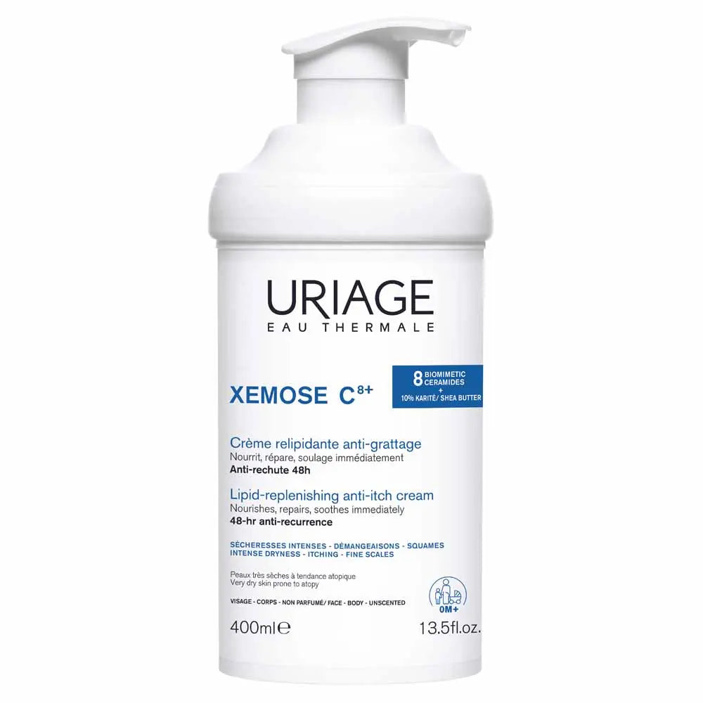 Uriage Xémose Lipid-Replenishing Anti-Irritation Cream for Very Dry Skin Prone to Atopy
