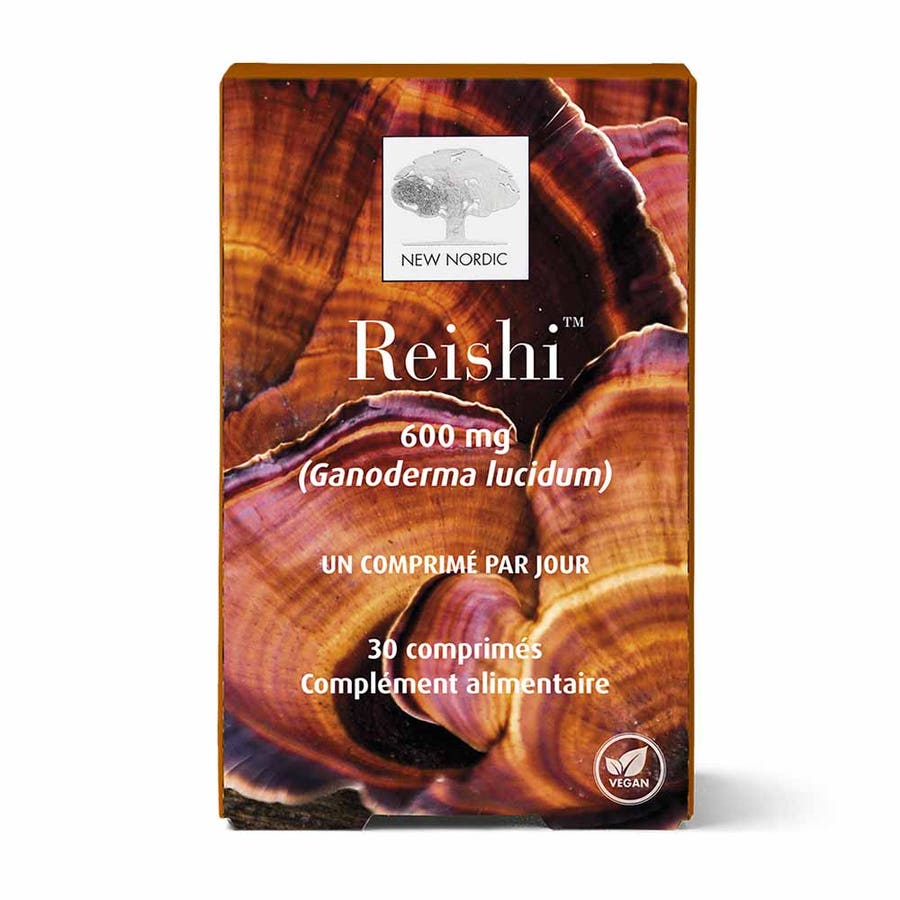 New Nordic Reishi 30 comprimés
