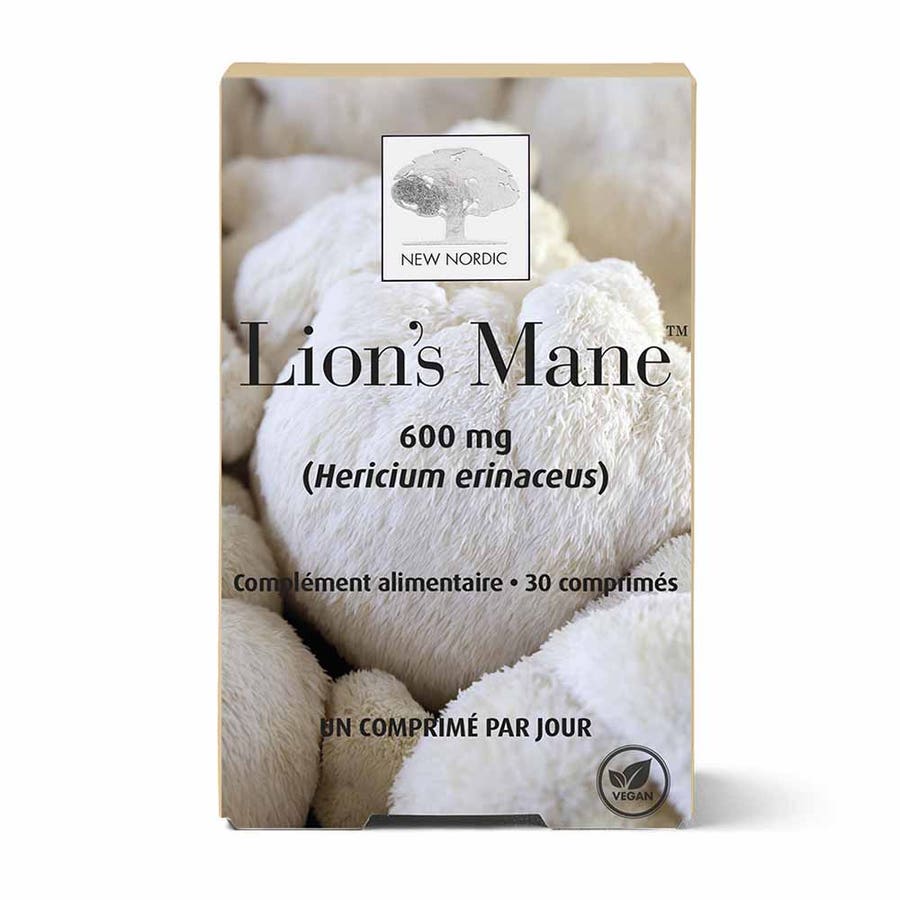 New Nordic Lion'S Mane 30 comprimés