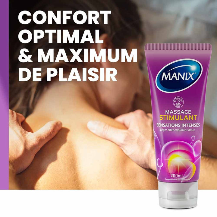 Manix Massage Stimulating Sensation Massage Gel 200ml (6.76fl oz)