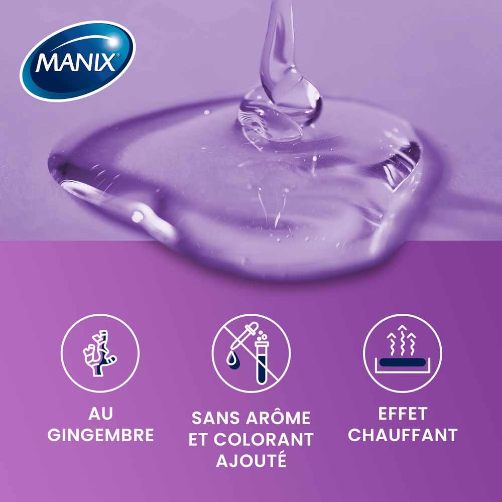 Manix Massage Stimulating Sensation Massage Gel 200ml (6.76fl oz)