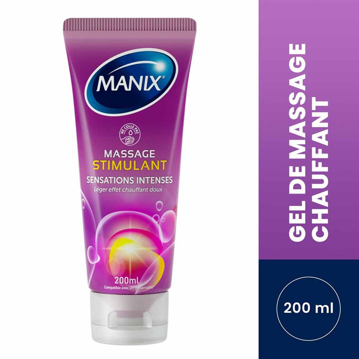 Manix Massage Stimulating Sensation Massage Gel 200ml (6.76fl oz)
