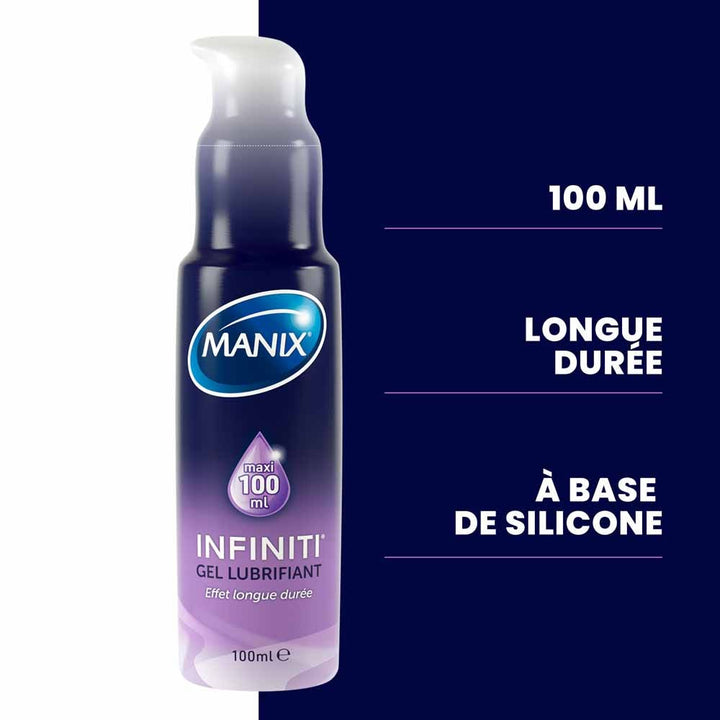 Manix Infiniti Infiniti Lubricating Gel 100ml (3.38fl oz)