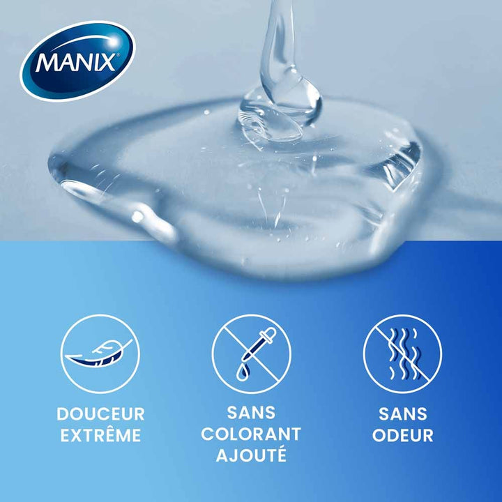 Manix Pure Intimate Lubricating Gel Moisturizing and gentle 200ml (6.76fl oz)