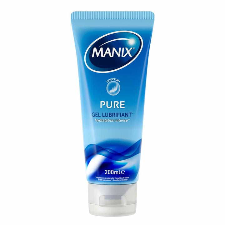 Manix Pure Intimate Lubricating Gel Moisturizing and gentle 200ml (6.76fl oz)