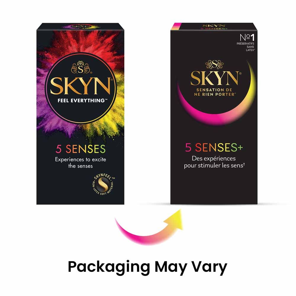 Skyn 5 Senses Condoms 5 Senses X5 Skyn x5