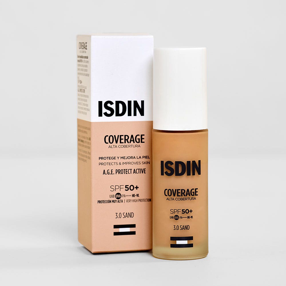 Isdin Coverage Foundation SPF50 0.050 30ml (1.01fl oz)