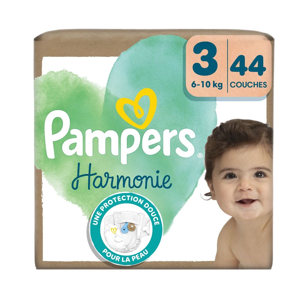 Pampers Harmonie Diapers Size 3 6-10kg x42