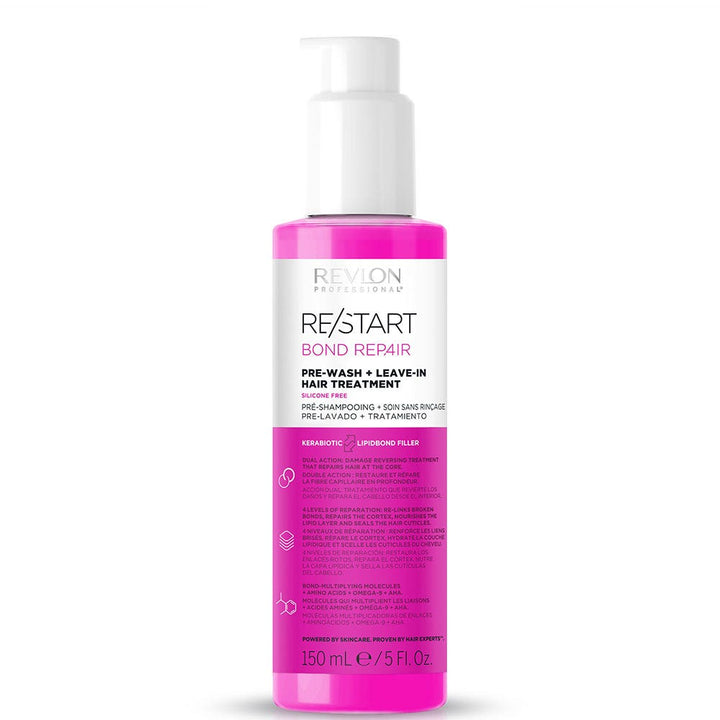 Revlon Professional Restart Bond Repair 2-in-1 Pre-Shampoo & Leave-In Care 150ml (5.07fl oz)
