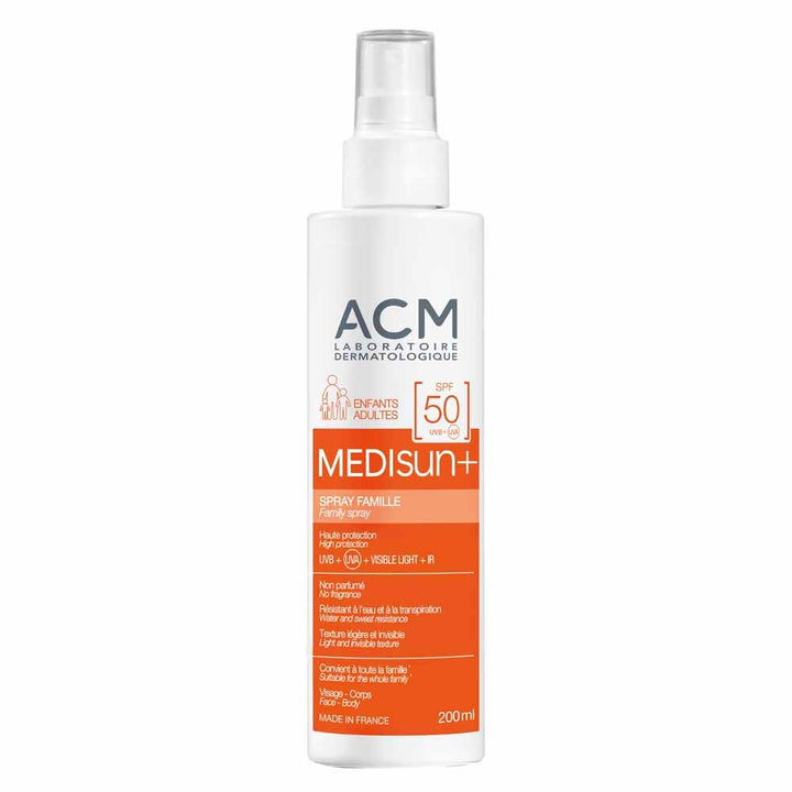 ACM Medisun SPF50+ Sun Protection Spray 200ml (6.76fl oz)