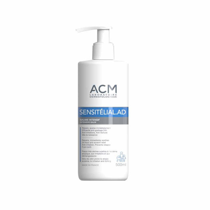 Acm Sensitelial.AD Intensive Balm Very dry skin prone to atopic eczema 500ml (16.91fl oz)