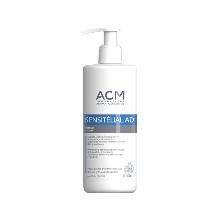 Acm Sensitelial.AD Cream Dry skin with an atopic tendency 500ml (16.91fl oz)