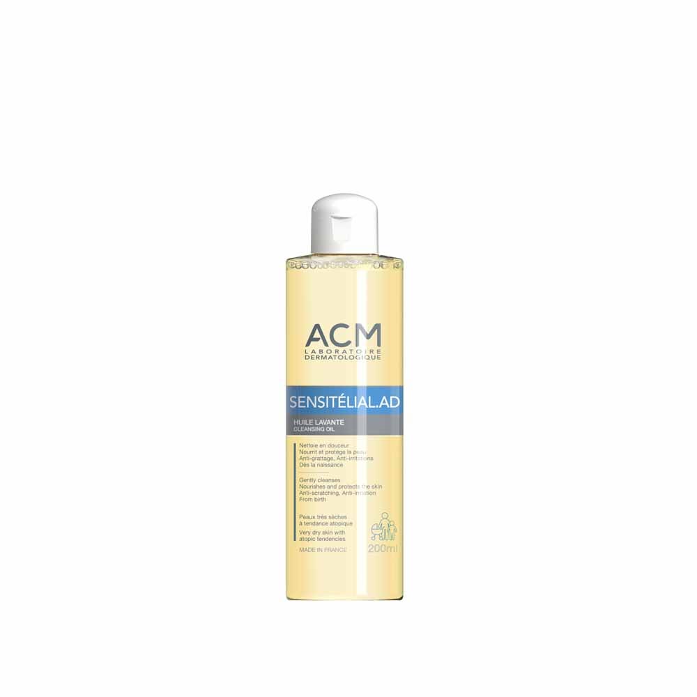 Acm Sensitelial.AD Cleansing oil Very dry skin with an atopic tendency 200ml (6.76fl oz)