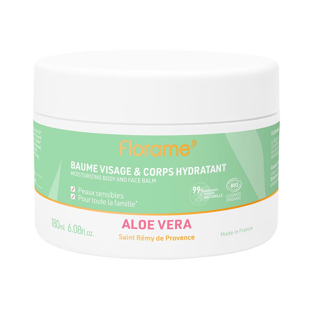 Florame Aloe Vera Hydrating Face & Body Balm 180ml (6.09fl oz)