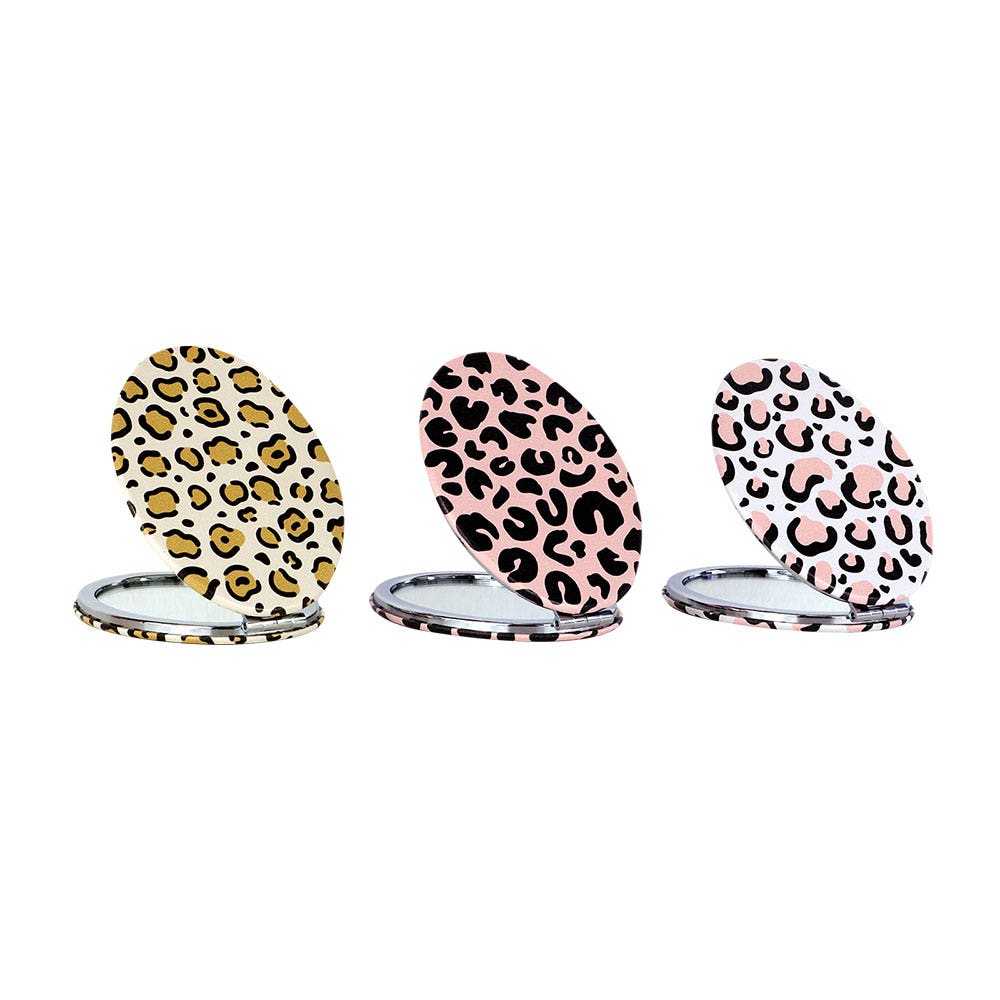 Le Comptoir Des Tendances LEOPARD pocket mirror x1