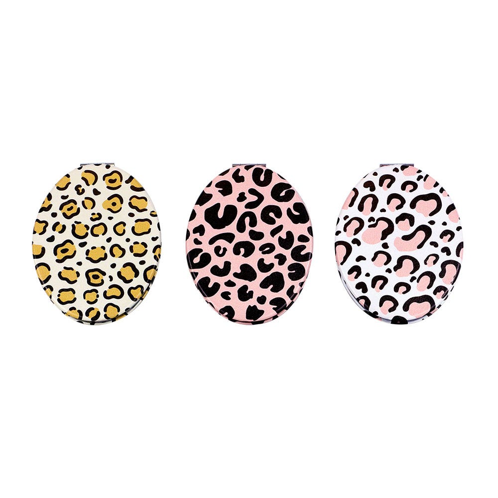 Le Comptoir Des Tendances LEOPARD pocket mirror x1