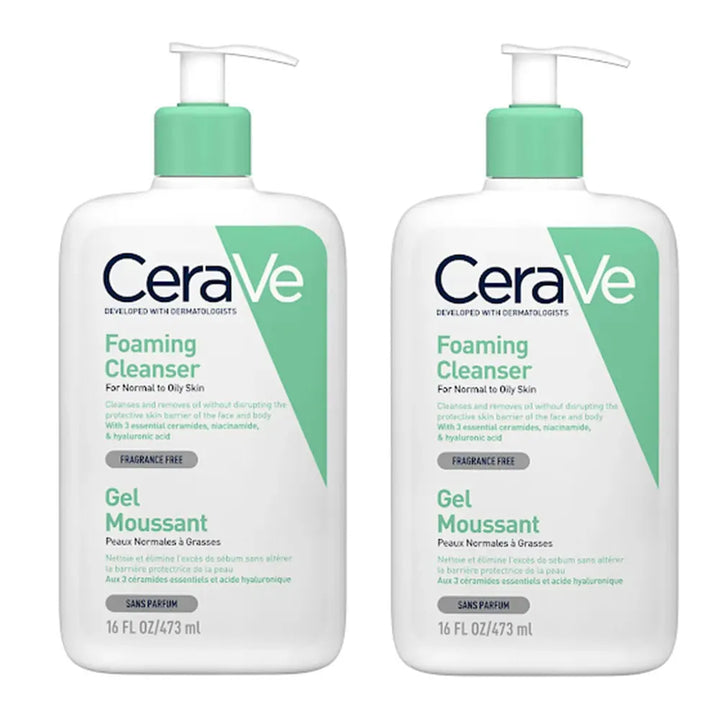 CeraVe Foaming Cleanser for Normal to Oily Skin