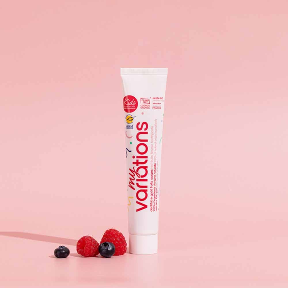 MyVariations Organic Kids Toothpaste red berry flavour 60 ml (2.03fl oz)