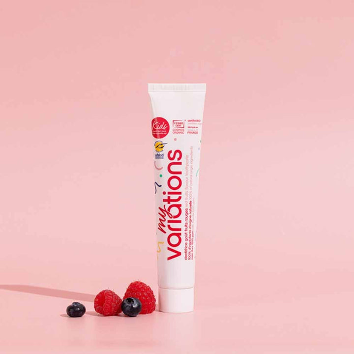 MyVariations Organic Kids Toothpaste red berry flavour 60 ml (2.03fl oz)