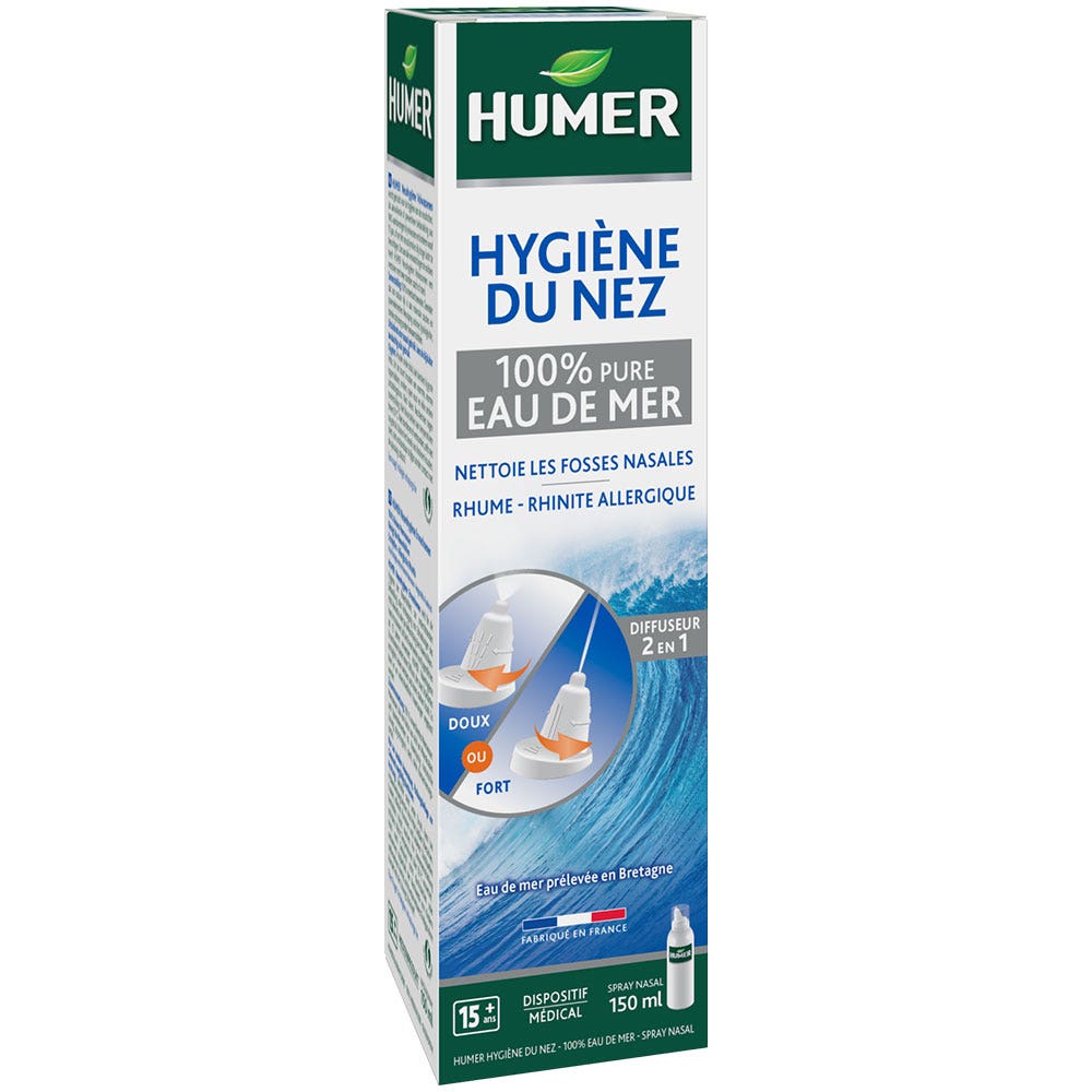 Humer Isotonic Seawater Adults 150ml (5.07fl oz)