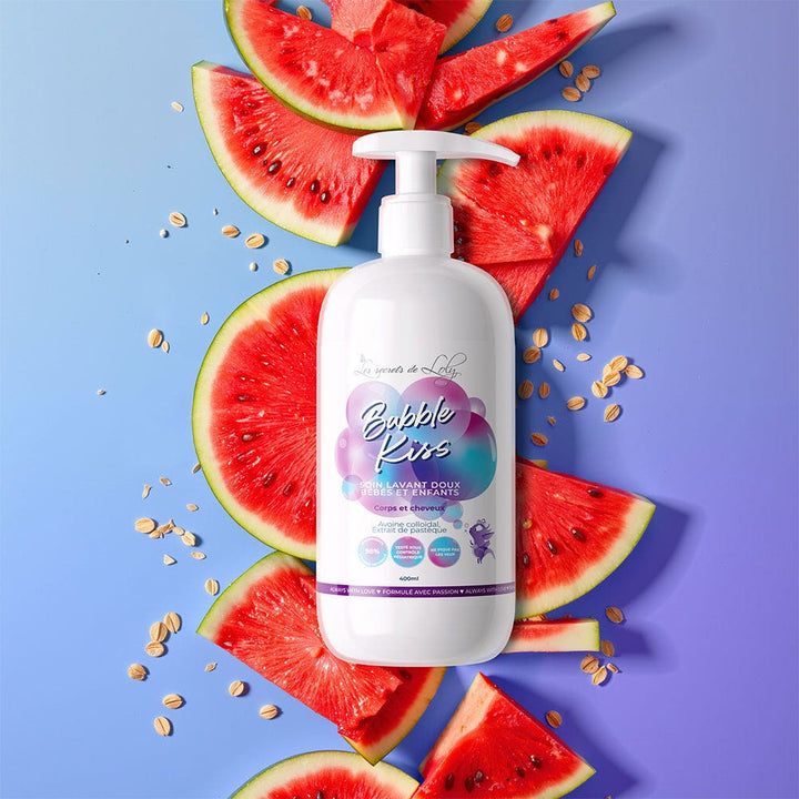 Les Secrets de Loly Bubble Kiss gentle cleansing wash babies and children 400 ml (13.53fl oz)