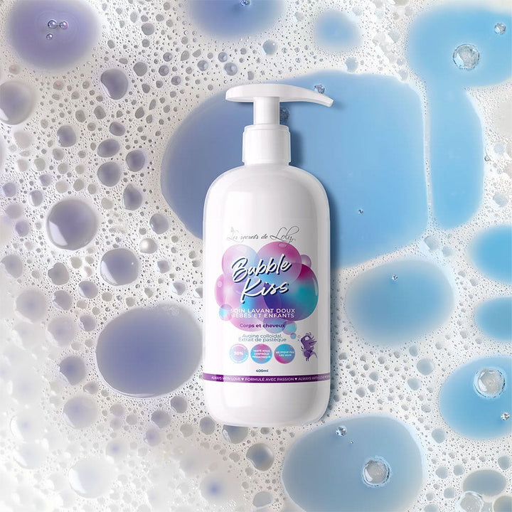 Les Secrets de Loly Bubble Kiss gentle cleansing wash babies and children 400 ml (13.53fl oz)