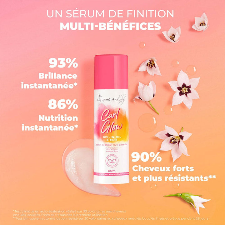 Les Secrets de Loly Curl glow finishing multi-protection serum 100ml (3.38fl oz)