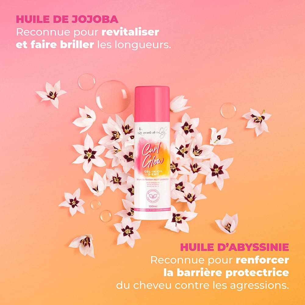 Les Secrets de Loly Curl glow finishing multi-protection serum 100ml (3.38fl oz)