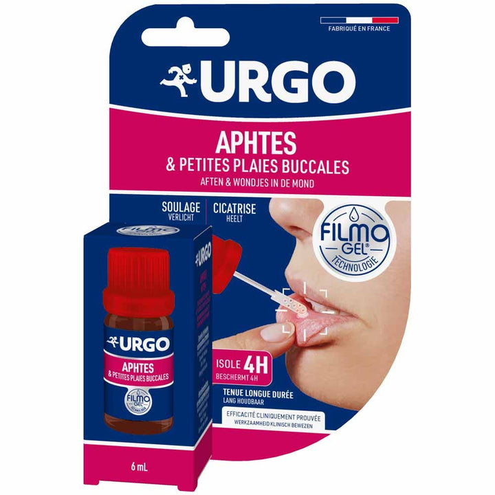 Urgo Filmogel Mouth ulcer and minor oral wound treatment 6ml (0.2fl oz)