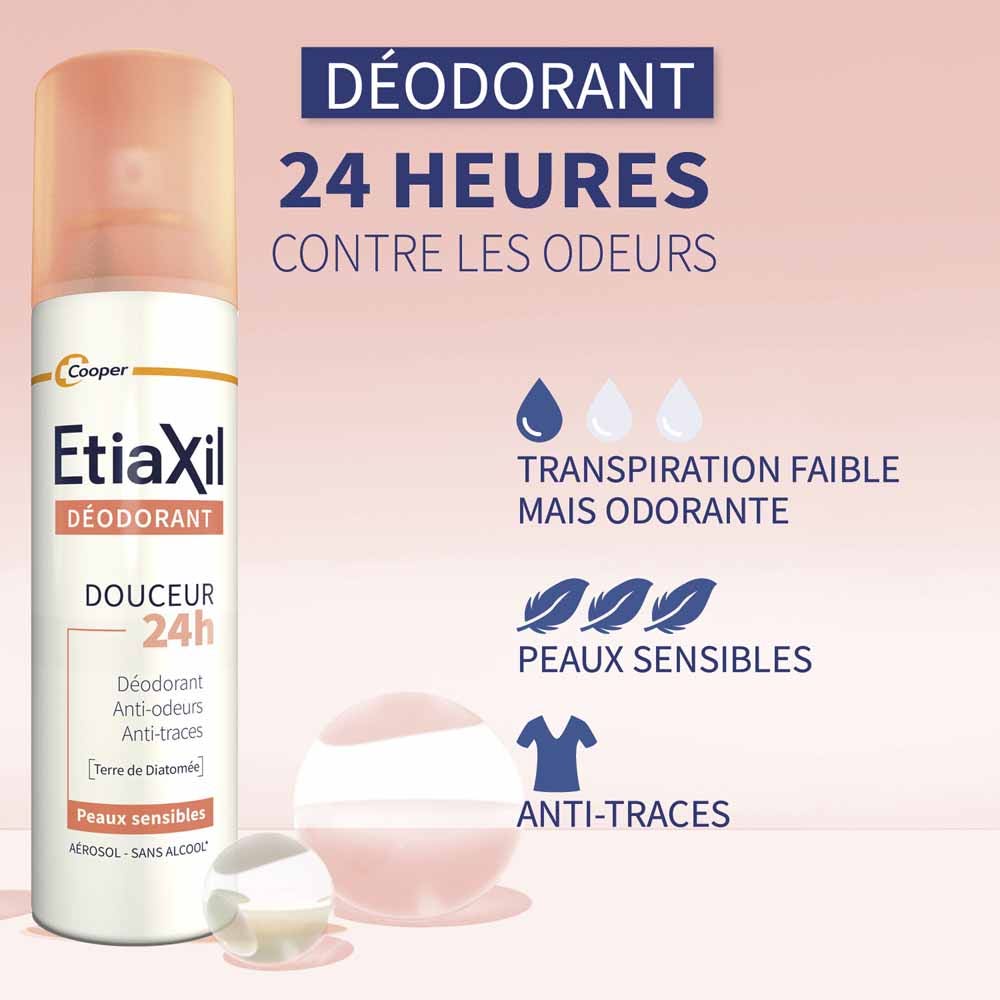 Etiaxil Deodorants 24h gentle deodorant spray for sensitive skin 150 ml (5.07fl oz)